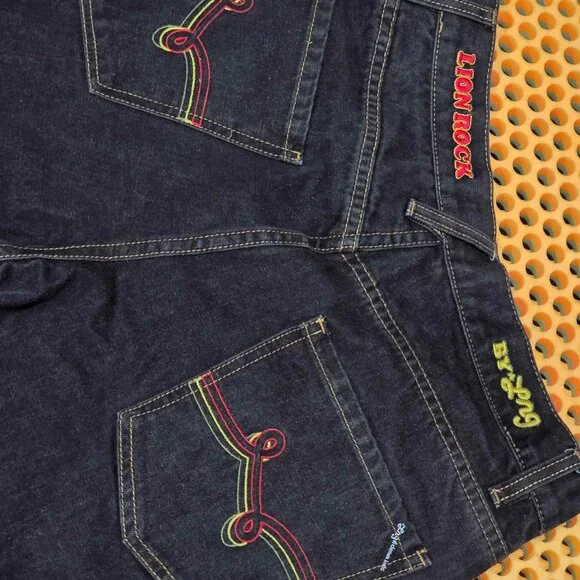 LRG Mens Jeans 32W Vintage Rasta - Picture 3 of 4